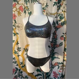 NWT Salt Life Iridescent Metallic Bikini